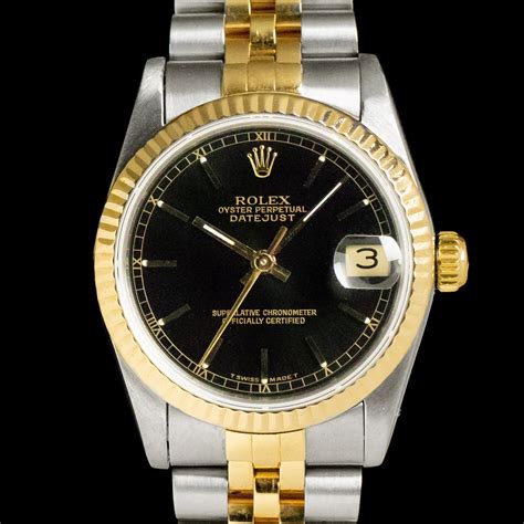 rolex 2tone midsize mop oyster 68273|rolex datejust 68273.